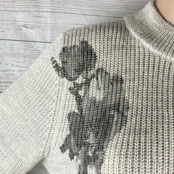Christopher & Banks Floral Sweater - Picture 3 of 12